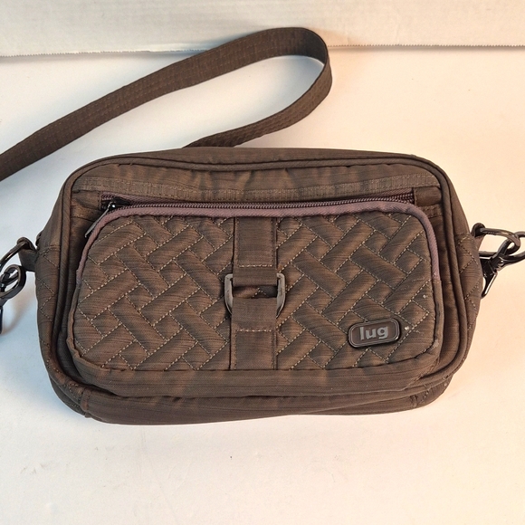 Lug Carousel- convertible cross body bag- tan - Picture 4 of 14